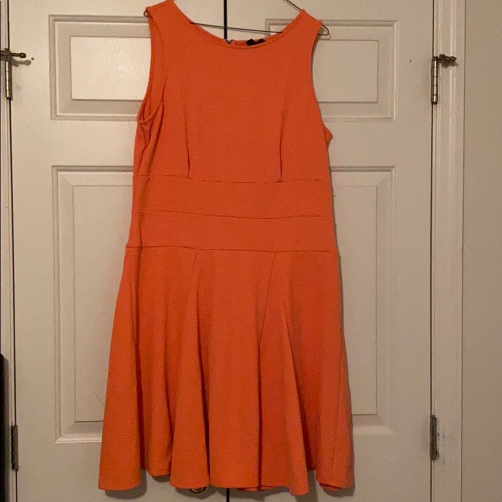 Orange dress